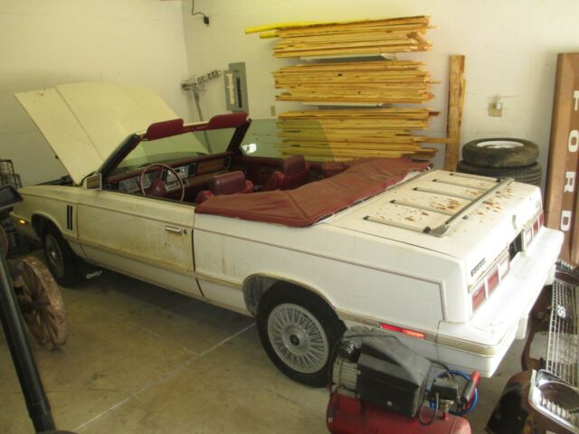 1982 Dodge 400 Convertible Runs Needs Restored - Barn Find! Low Miles 57000 1982 Dodge 400