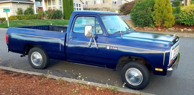 1982 Dodge Ram D150 Short Box Miser 1982 Dodge Ram 1500 Miser