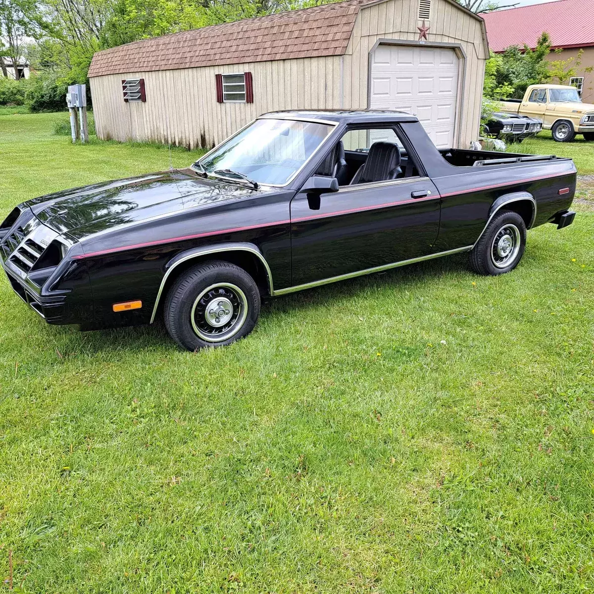 1982 Dodge Rampage Pickup Black Standard 1982 Dodge Rampage Standard