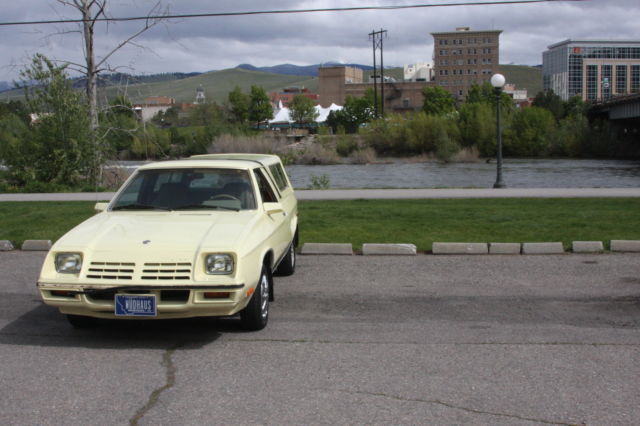 1982 Dodge Rampage Sport Standard Cab Pickup 2-Door 2.2L 1982 Dodge Other