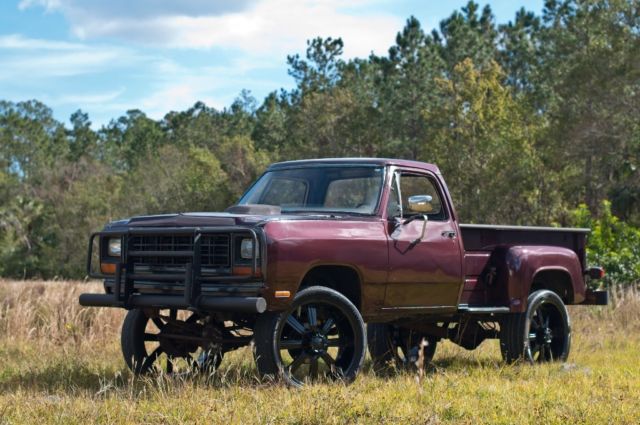 1982 Dodge Stepside 440 4x4 Custom 1982 Dodge Other Pickups Stepside