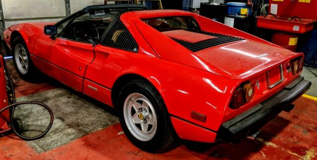 1982 Ferrari 308 GTSi Targa 5 Speed Manual 29K Stored Indoors Not Used In Years 1982 Ferrari 308 GTSi Targa