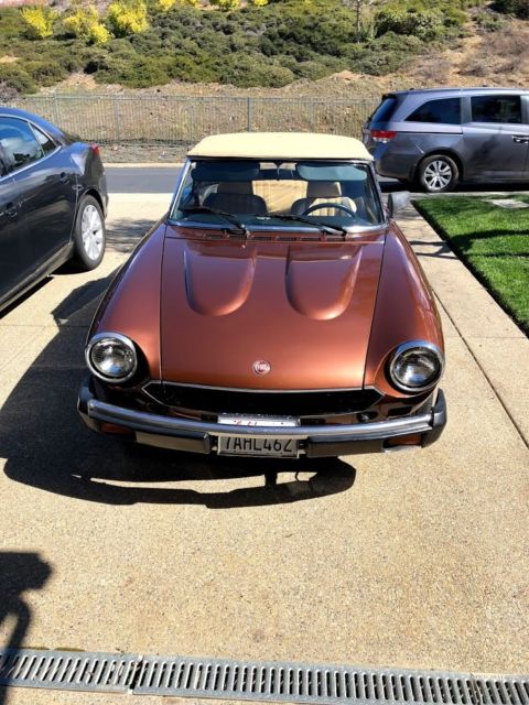 1982 Fiat 124 Spider PININFARINA - AZZURRA - photo 3
