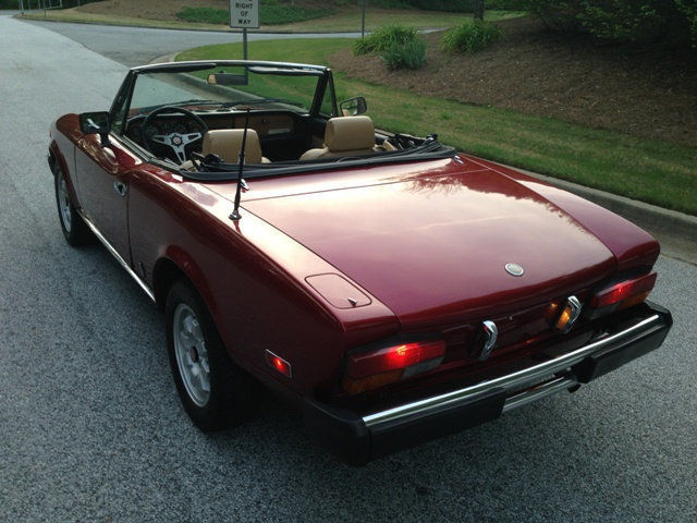 1982 Fiat 124 Spider 124 Spider 2000 Convertible - photo 11