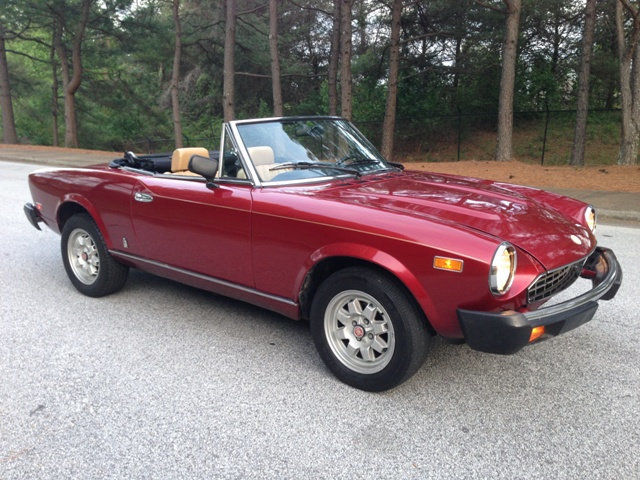 1982 Fiat 124 Spider 124 Spider 2000 Convertible - photo 2