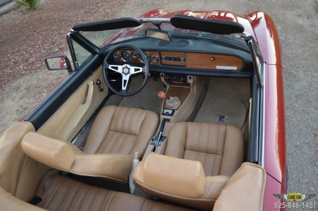 1982 Fiat 124 Spider 2000 RESTORED CA. LOW MI. - photo 7