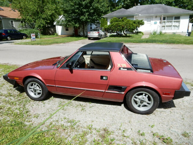 1982 Fiat X 1/9 8,380 orig miles w'Air Conditioning 1982 Fiat Other