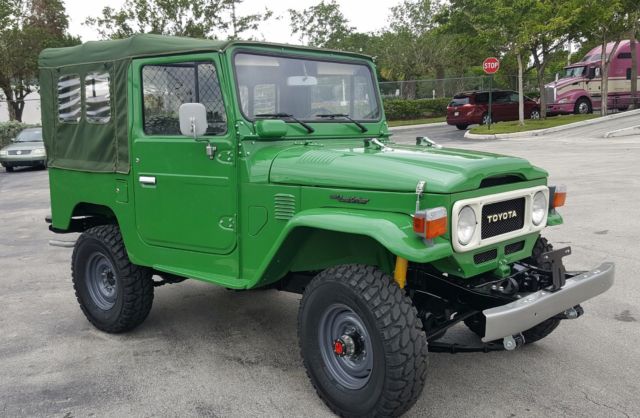 1982 FJ40 John Deere Green. Restored. Original Tub and Floor Plans GREAT!!!! 1982 Toyota Land Cruiser