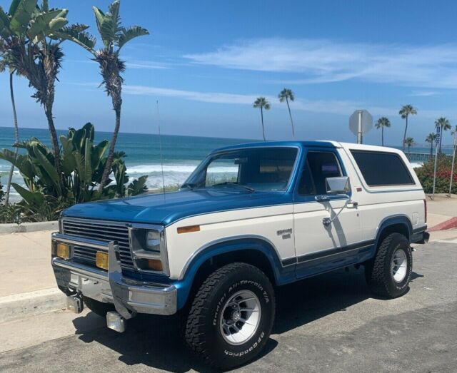 1982 Ford Bronco Convert 4X4 Lariat~XLT--351 V8/AT MARTI REPRT~CA BLU Plate CAR 1982 Ford Bronco LARIAT