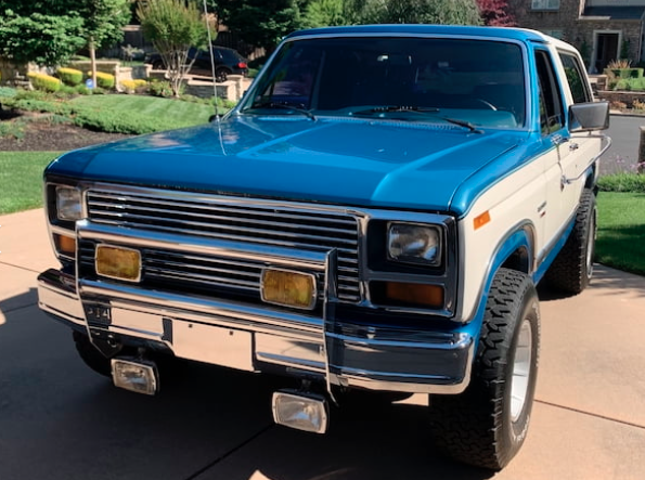 1982 Ford Bronco Convertible 4X4 Lariat~XLT--351 V8/AT NICE! CA BLUE Plate CAR 1982 Ford Bronco LARIAT