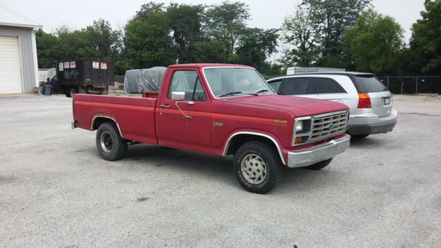 1982 Ford F-100 EXPLOYER Standard Cab Pickup 2-Door