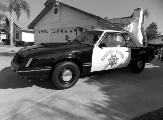 1982 Ford Mustang California Highway Patrol SSP 1982 Ford Mustang Factory