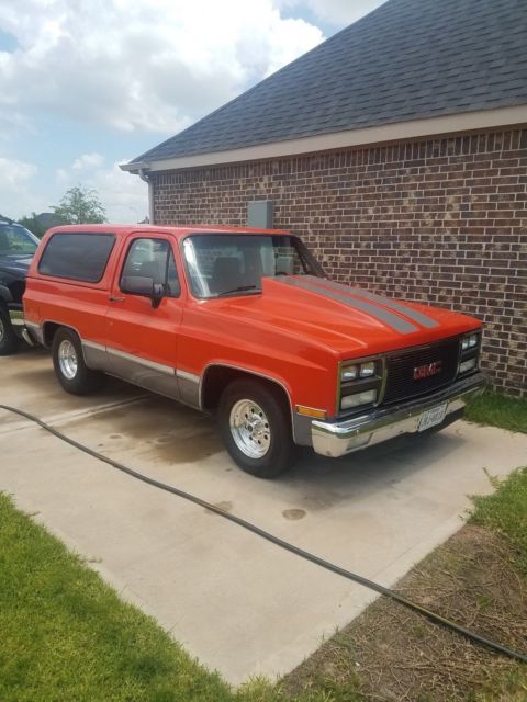 1982 GMC Jimmy 2 wheel drive 1982 GMC Jimmy Sierra