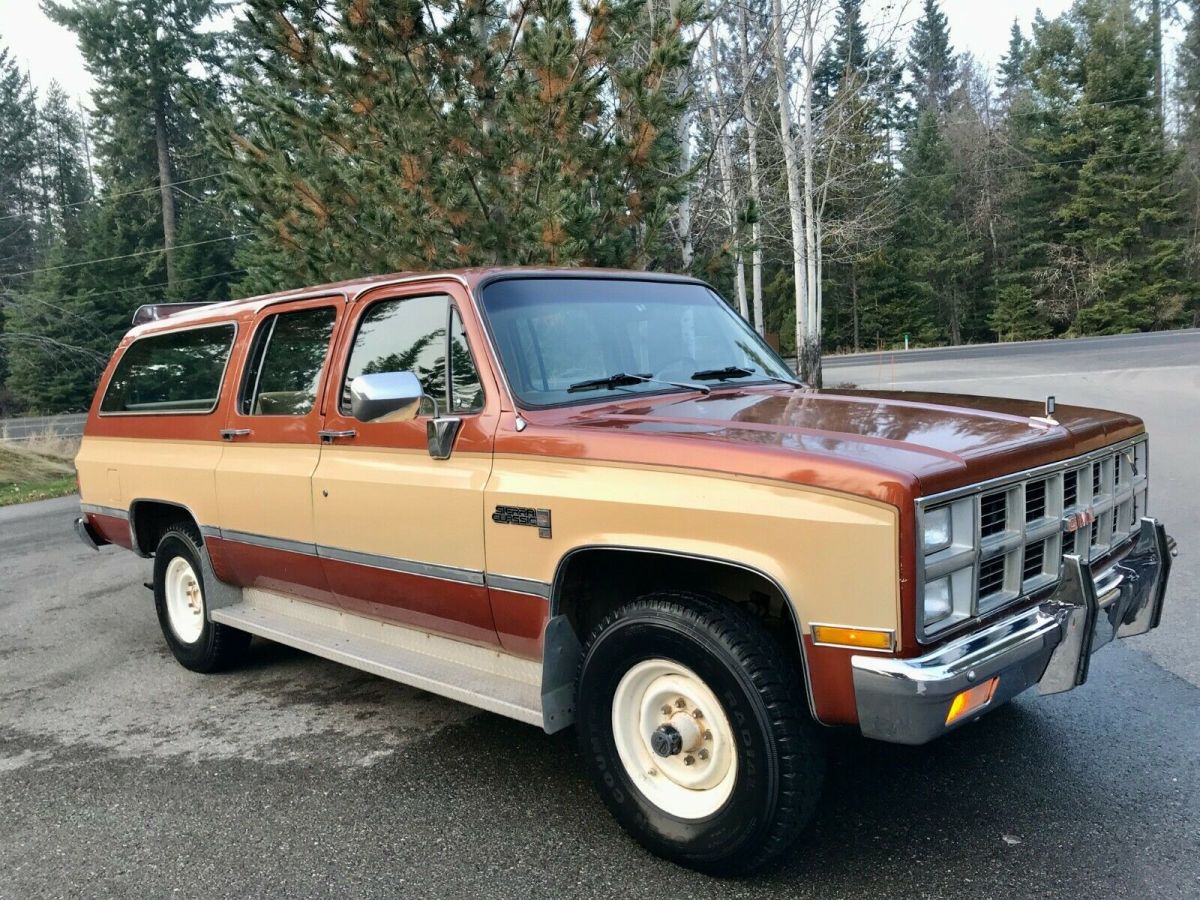 1982 GMC Suburban 2500 4x4 Sierra Classic 6.2 Diesel 2 Owner Original Survivor 1982 GMC Suburban 2500 4x4 Sierra Classic 6.2 Dsl 2 Owner Survivor