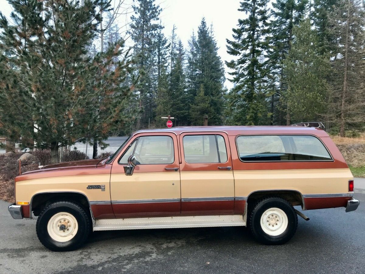 1982 GMC Suburban 2500 4x4 Sierra Classic 6.2 Dsl 2 Owner Survivor - photo 5