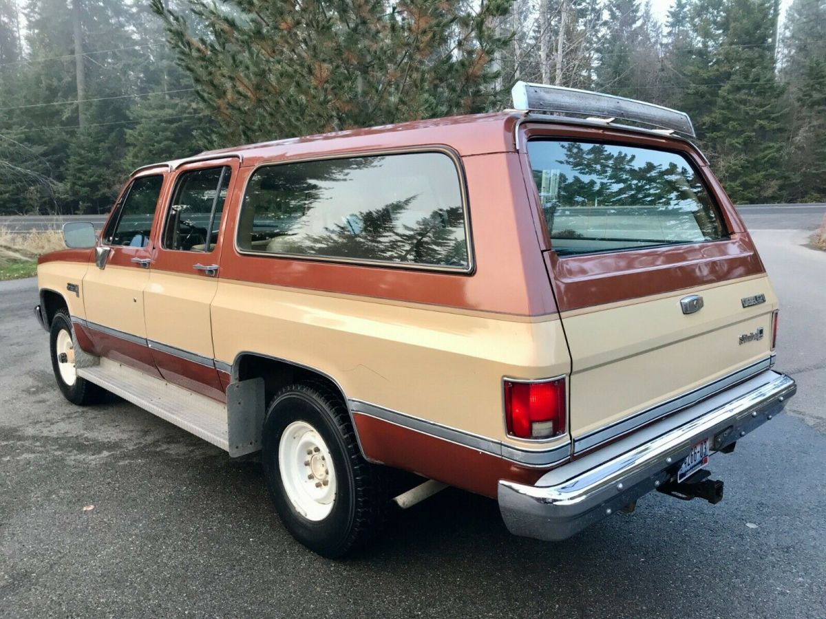 1982 GMC Suburban 2500 4x4 Sierra Classic 6.2 Dsl 2 Owner Survivor - photo 6