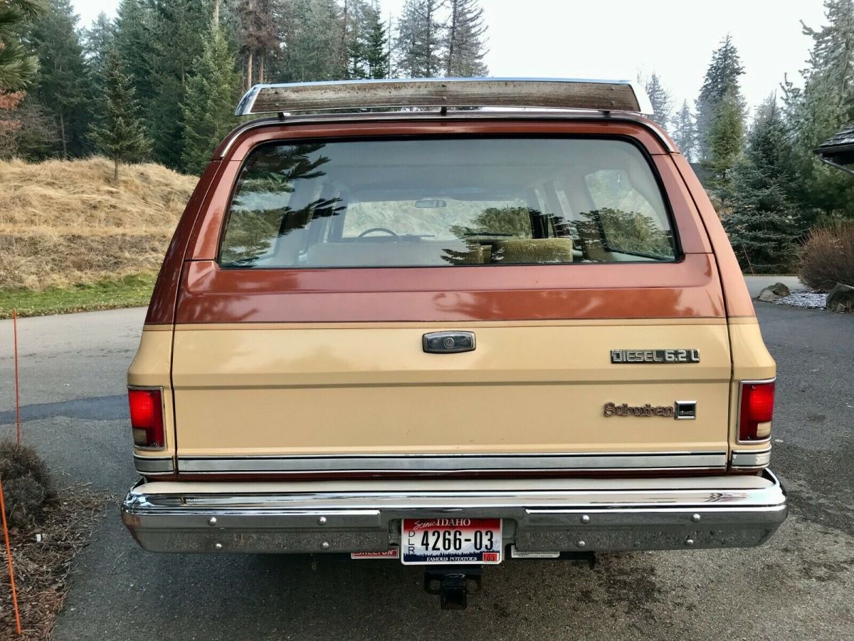 1982 GMC Suburban 2500 4x4 Sierra Classic 6.2 Dsl 2 Owner Survivor - photo 8