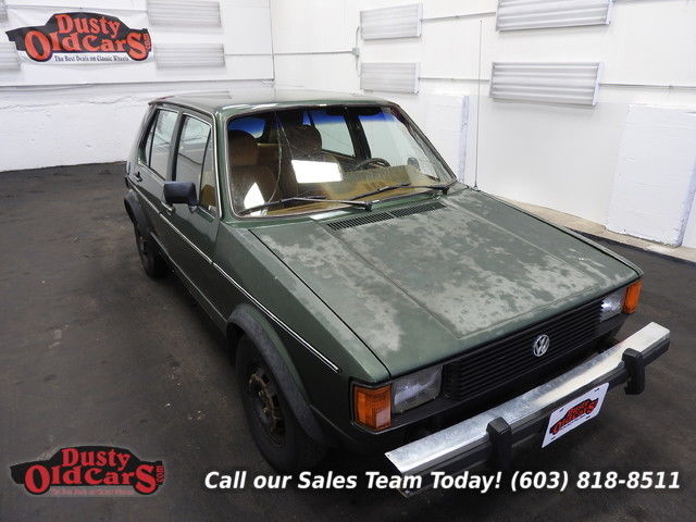 1982 Green LS Runs Drives 5spd man Fac AC Body Int Good! 1982 Volkswagen Rabbit LS Runs Drives 5spd man Fac AC Body Int Good