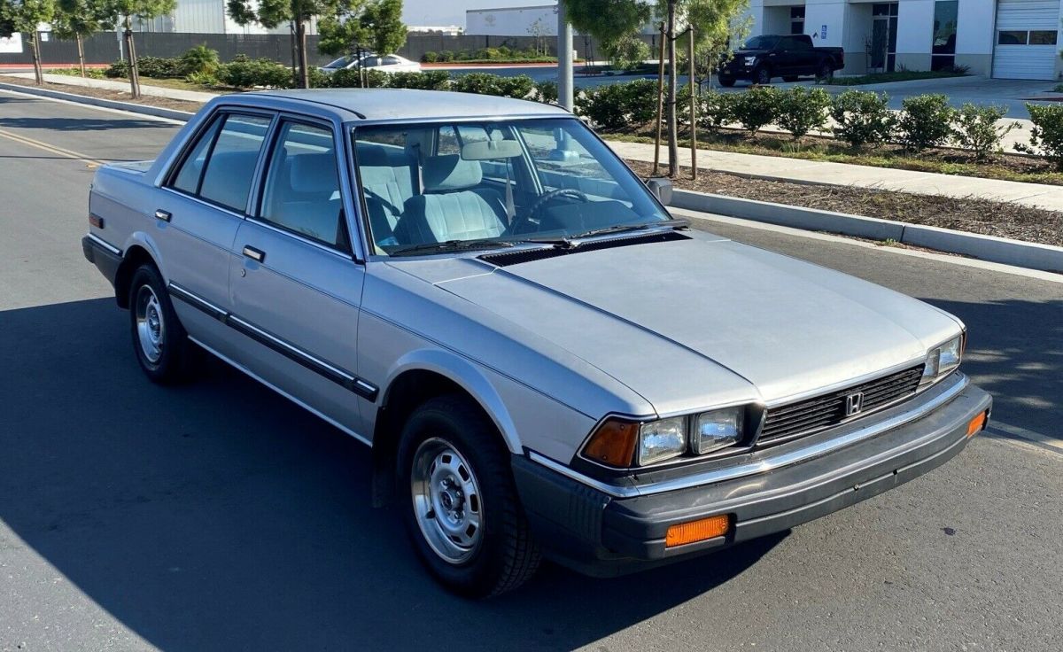 1982 Honda Accord 4 door Automatic, Low Miles, California Car 1982 Honda Accord