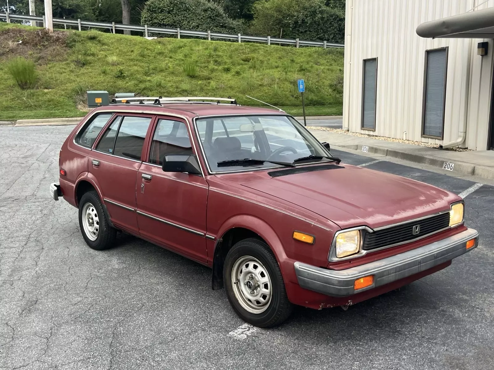 1982 Honda Civic Red DELUXE 1982 Honda Civic DELUXE