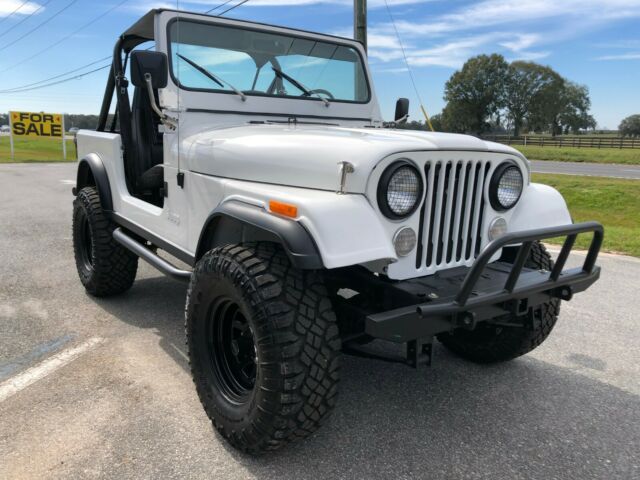 1982 Jeep C J -7 Laredo C5 speed 4x4, power steering, power brakes Factory Tach 1982 Jeep CJ LERADO