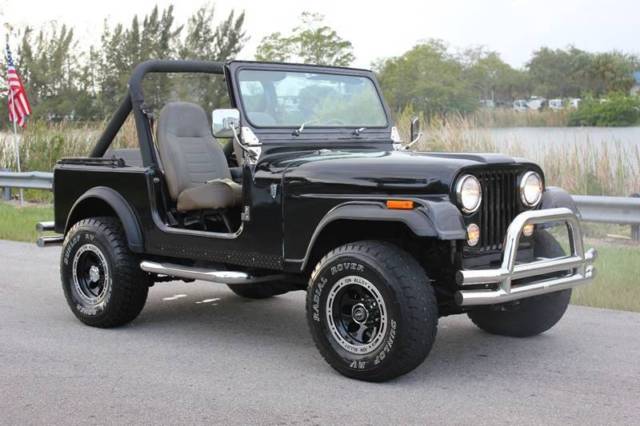 1982 Jeep CJ-7 Base 2dr 4WD SUV 607 Miles Black SUV 4.2L I6 Manual 4-Speed 1982 Jeep CJ Base 2dr 4WD SUV
