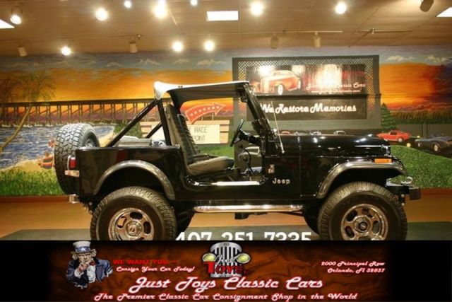1982 Jeep CJ-7, Black with 20,000 Miles available now! 1982 Jeep CJ Base 2dr 4WD SUV