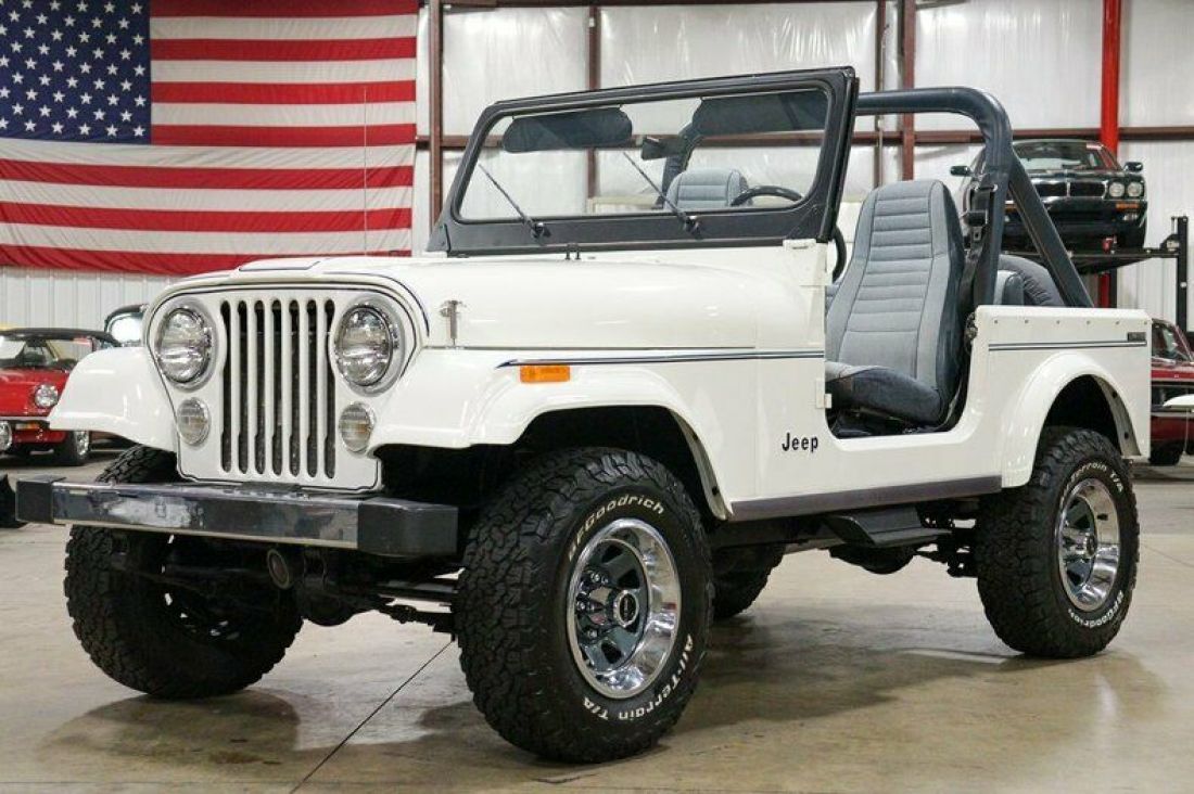 1982 Jeep CJ-7 Limited 91913 Miles Olympic White Jeep 4.2L I6 5-Speed Manual 1982 Jeep CJ Limited
