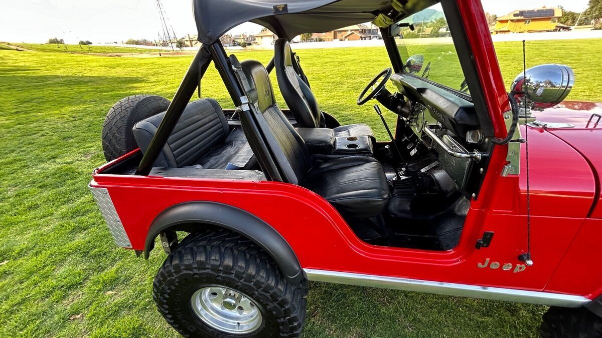1982 Jeep CJ CJ5 AMC 4 SPEED FUEL INJECTION NO RESERVE - photo 10