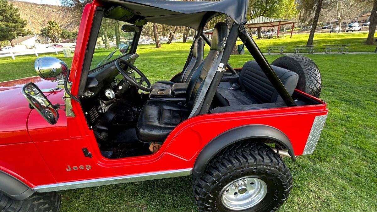 1982 Jeep CJ CJ5 AMC 4 SPEED FUEL INJECTION NO RESERVE - photo 11