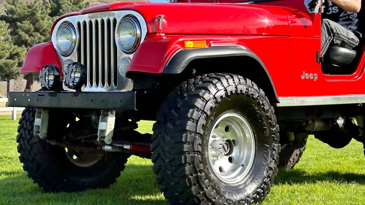 1982 Jeep CJ CJ5 AMC 4 SPEED FUEL INJECTION NO RESERVE - photo 12