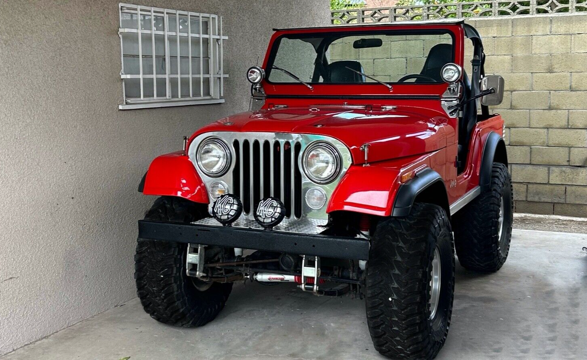 1982 Jeep CJ CJ5 AMC 4 SPEED FUEL INJECTION NO RESERVE - photo 2