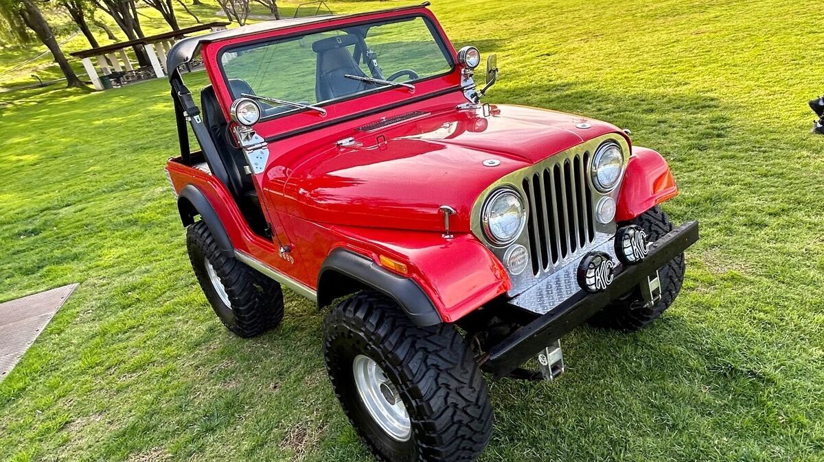 1982 Jeep CJ CJ5 AMC 4 SPEED FUEL INJECTION NO RESERVE - photo 3