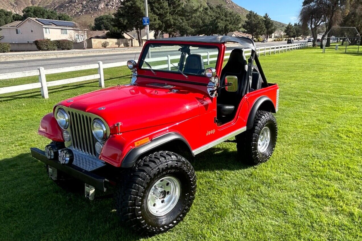 1982 Jeep CJ CJ5 AMC 4 SPEED FUEL INJECTION NO RESERVE - photo 4