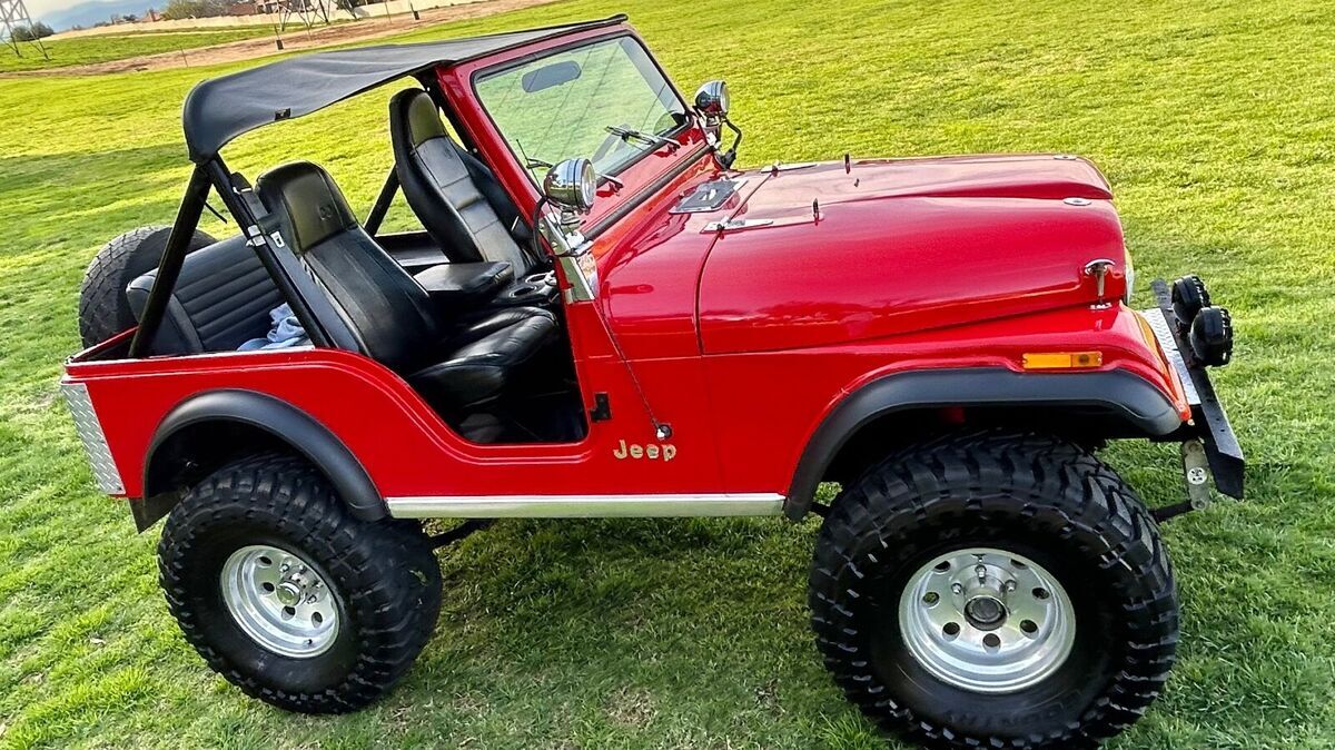 1982 Jeep CJ CJ5 AMC 4 SPEED FUEL INJECTION NO RESERVE - photo 6