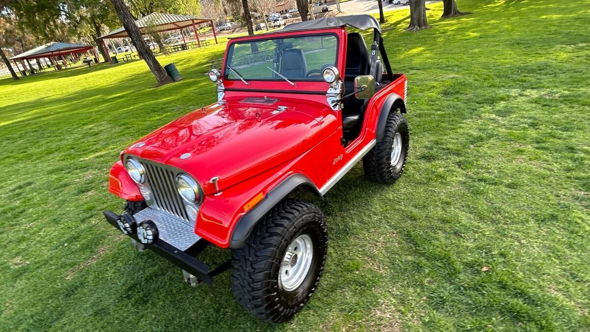 1982 Jeep CJ CJ5 AMC 4 SPEED FUEL INJECTION NO RESERVE - photo 9