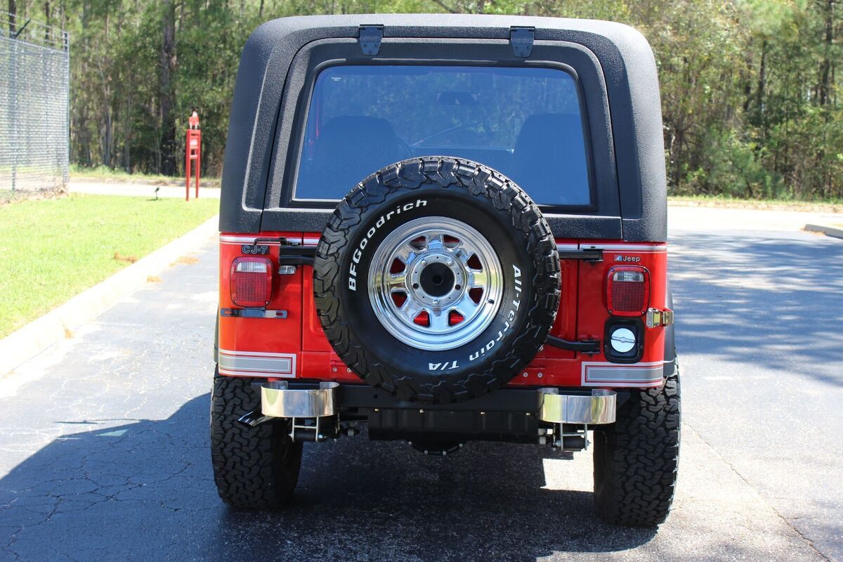 1982 Jeep CJ CJ7 Laredo Auto AC Air Ride Restored - photo 13