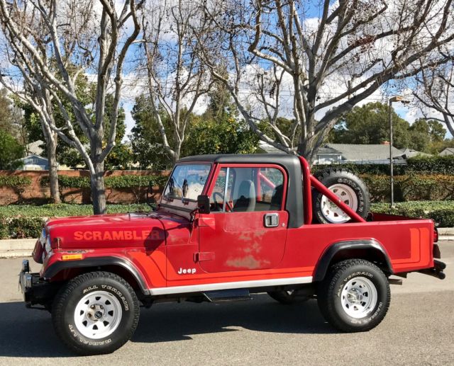 1982 Jeep CJ8 Scrambler 4x4 All Orginal CA Truck At No Reserve 1982 Jeep CJ CJ8 Scambler