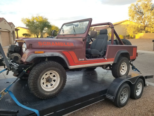 1982 Jeep Scrambler **RUST FREE ARIZONA CJ8** 1982 Jeep CJ Scrambler Renegade