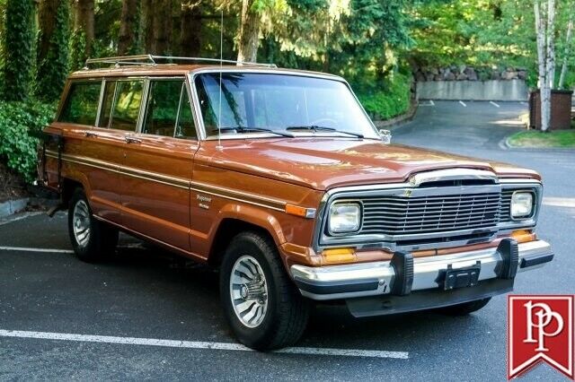 1982 Jeep Wagoneer Brougham Edition 57679 Miles Copper Brown Metallic 1982 Jeep Wagoneer Brougham Edition