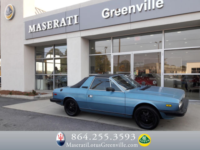 1982 Lancia Spyder Zagato 1 of 2,100 Imported 1982 Lancia Beta Zagato Spyder