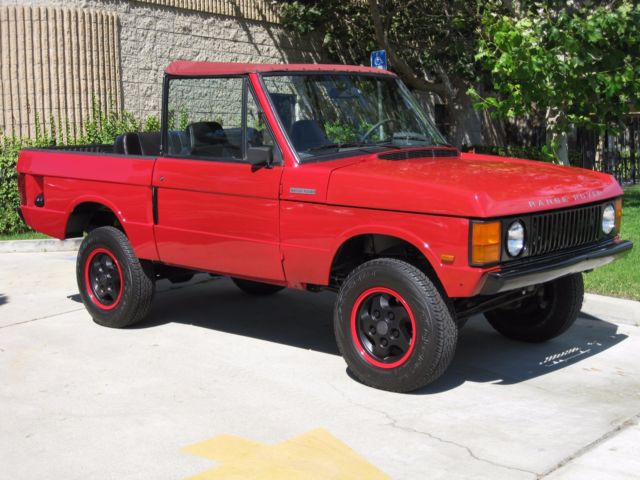 1982 Land Rover Range Rover 2-Door. VIN: SALLHABV2AA120174. James Bond Octopussy 1982 Land Rover Range Rover