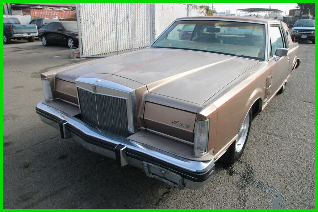 1982 Lincoln Continental Mark VI Signature Coupe Automatic 8 Cylinder NO RESERVE 1982 Lincoln Mark Series Signature