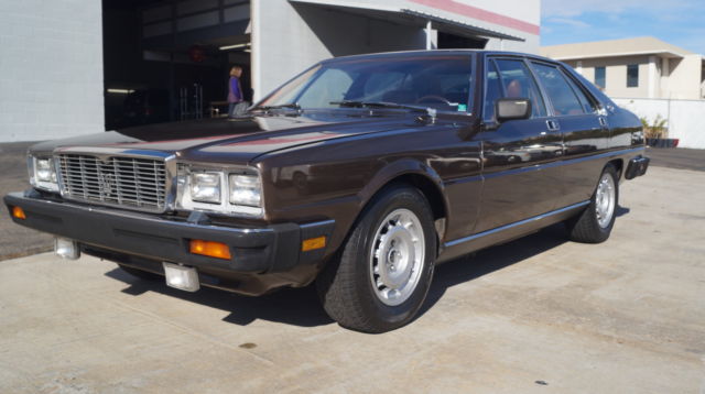 1982 Maserati Quattroporte 4Porte 1982 Maserati Quattroporte