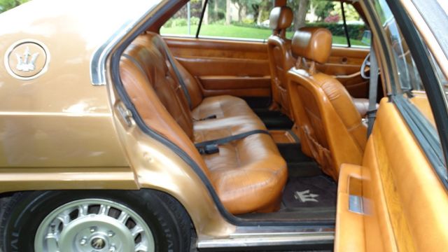 1982 Maserati Quattroporte FACTORY LEATHER - photo 12