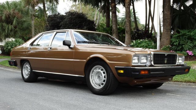 1982 Maserati Quattroporte FACTORY LEATHER - photo 3
