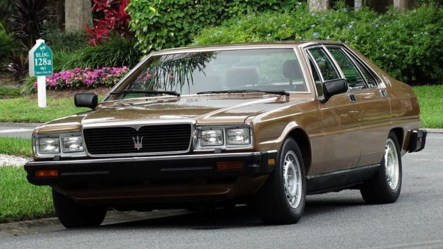 1982 Maserati Quattroporte FACTORY LEATHER - photo 6
