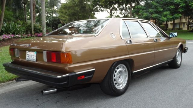 1982 Maserati Quattroporte FACTORY LEATHER - photo 7