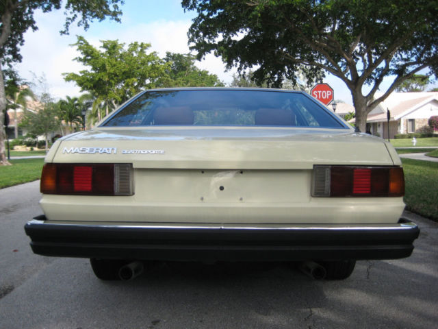 1982 Maserati Quattroporte VERY RARE CLASSIC VEHICLE - RUNS INCREDIBLY WELL - photo 8