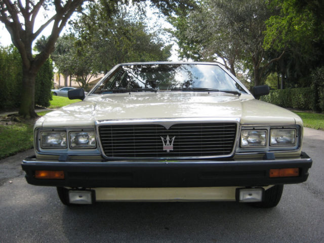 1982 Maserati Quattroporte VERY RARE CLASSIC VEHICLE - RUNS INCREDIBLY WELL - photo 6